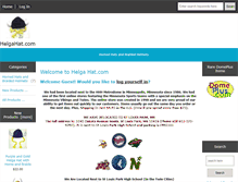 Tablet Screenshot of helgahat.com